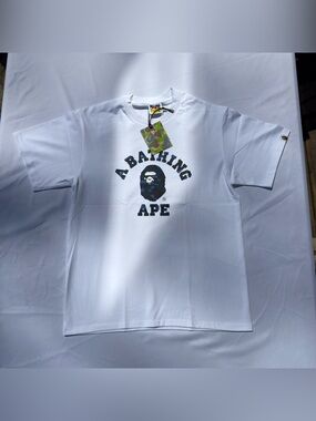 Bape “A Bathing Ape” Blue Camo A Bathing Ape Logo Tee